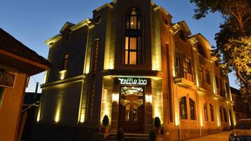 Front of property - evening/night