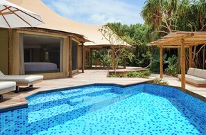 Premium bedding, minibar, in-room safe, individually decorated - Sirru Fen Fushi Private Lagoon Resort (Gaakoshinbi)