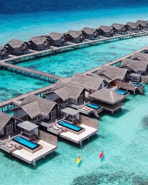 Premium bedding, minibar, in-room safe, individually decorated - Sirru Fen Fushi Private Lagoon Resort (Gaakoshinbi)