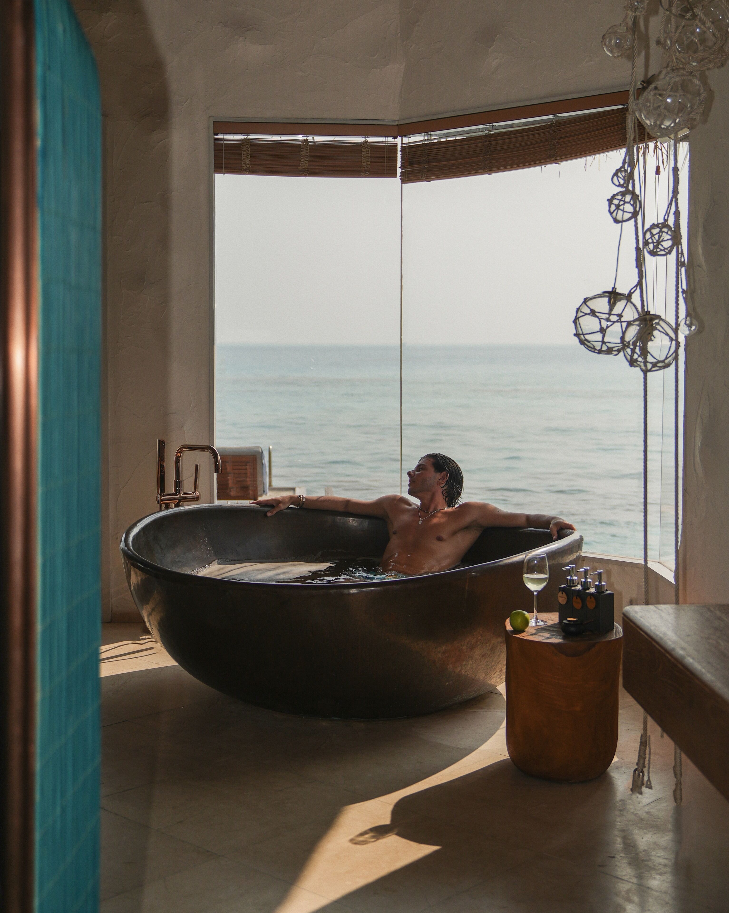 three bedroom sunset water villa with private pool | water view