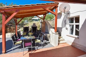 Apartment, 3 Bedrooms, Beach View | Terrace/patio - Apartments Smoky (Novalja)