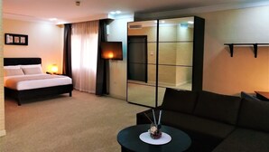 Exclusive-Suite, 1 King-Bett und Schlafsofa