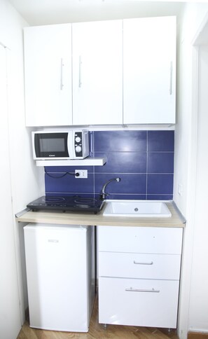 Fridge, microwave, espresso maker - Colorful Sea View Apartments (Naples)