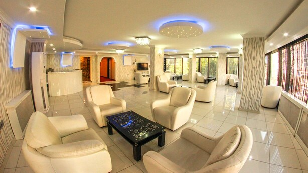 Sala de estar en el lobby