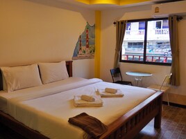 Standard Double Room with Balcony | In-room safe, free WiFi