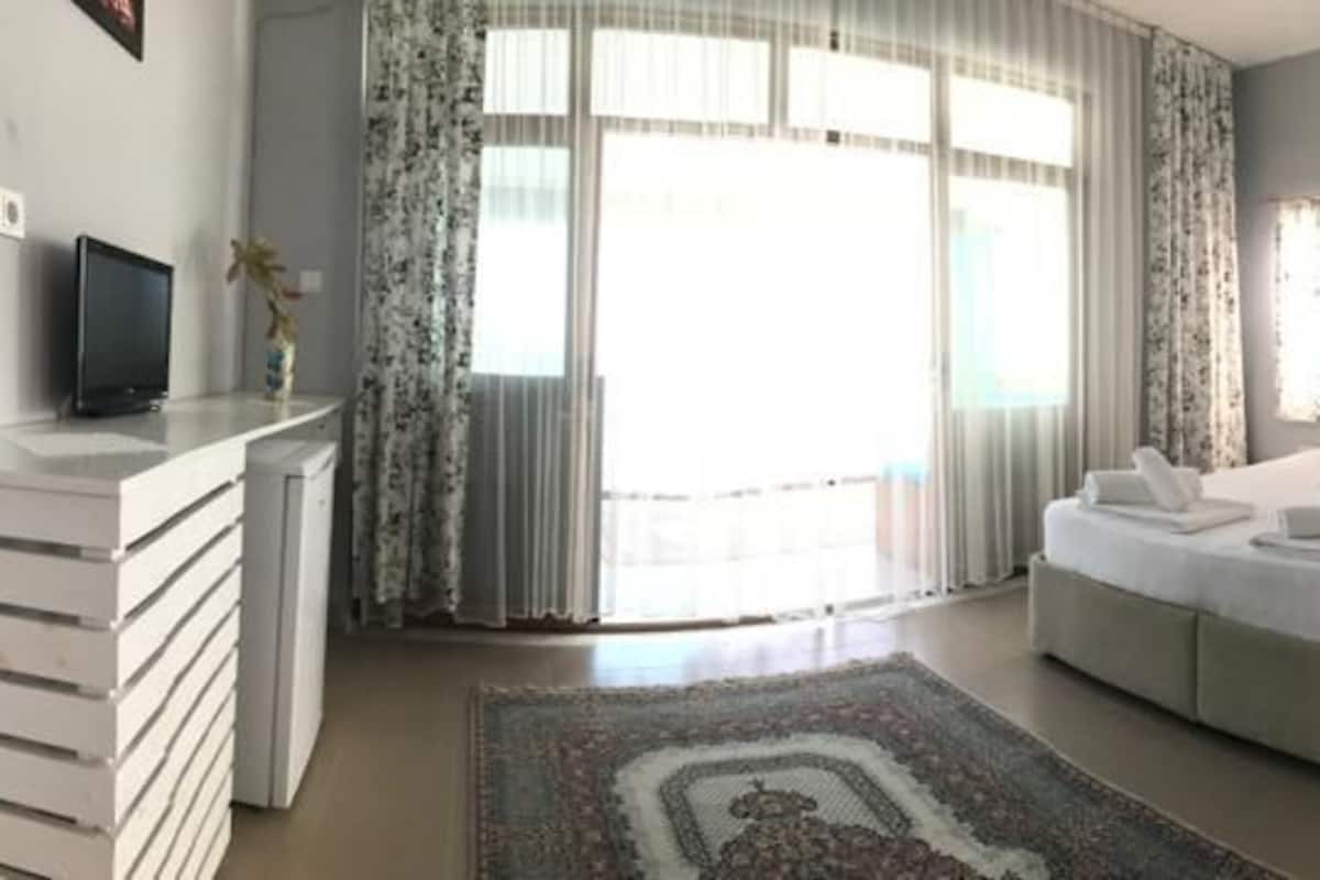 Habitación cuádruple familiar, 1 habitación, vista al mar | Vista desde la habitación
