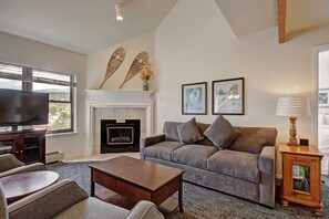 Condo, 1 Bedroom | Living area - Perfectly Located 2 Story 2br 2ba Close To Lifts + Downtown 1 Bedroom Condo by RedAwning (Breckenridge)