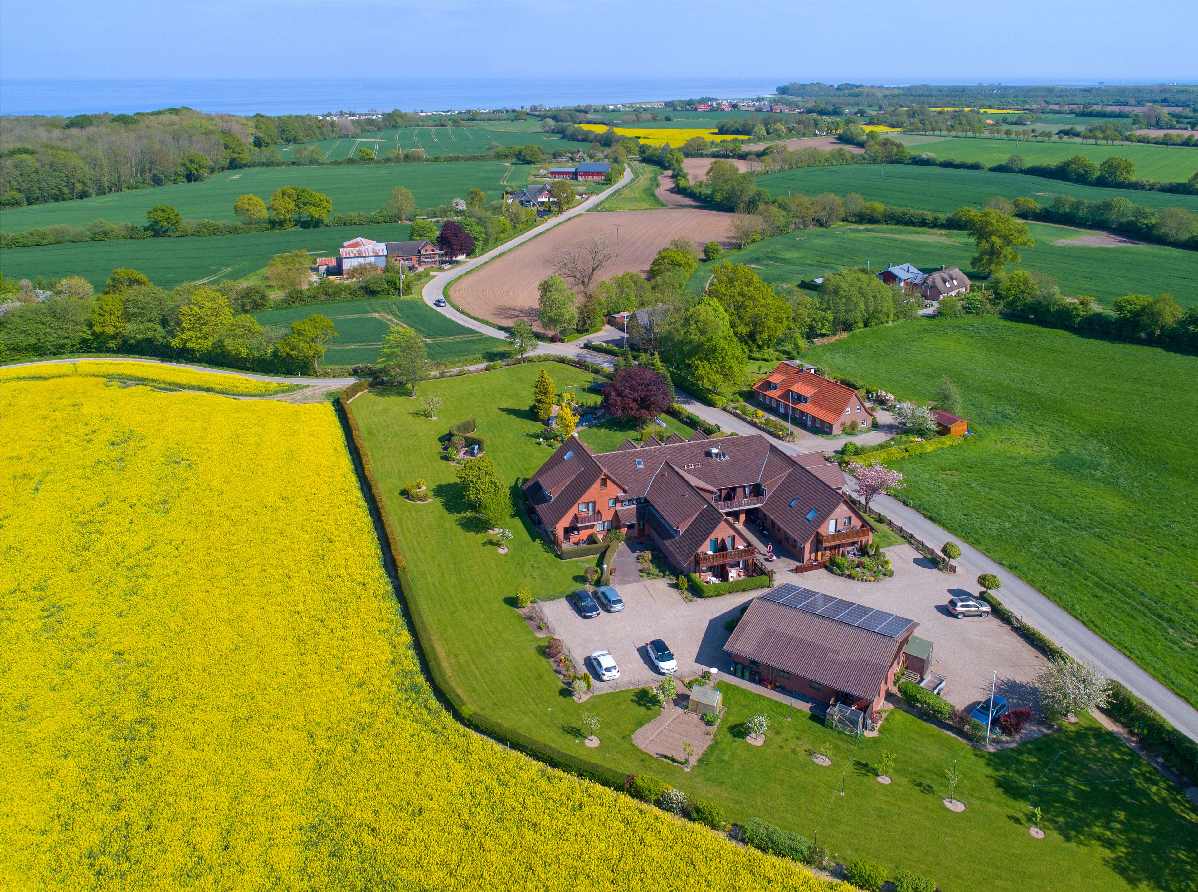 Uitzicht vanuit accommodatie