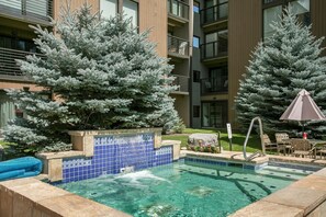 Condo, 2 Bedrooms | Outdoor spa tub - 311 Vail International - 2 Br Condo (Vail)