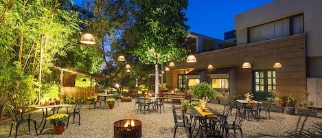 Restaurante al aire libre