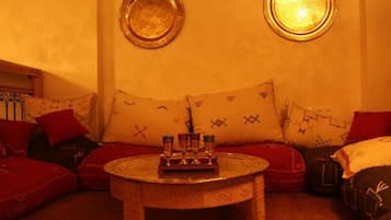 Zona de estar del vestíbulo