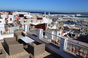 Terrasse sur le toit