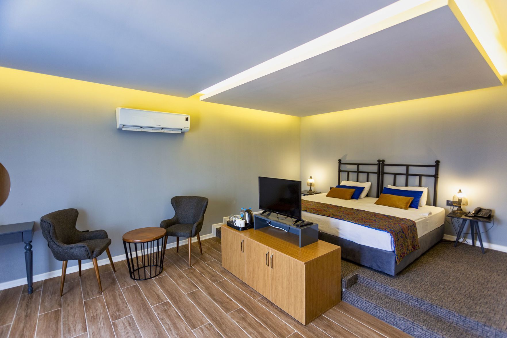 Literie de qualité, minibar, coffre-fort, accès au Wi-Fi (inclus)