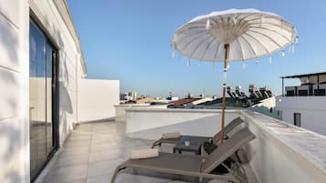 Junior Suite, Jetted Tub | View from room
