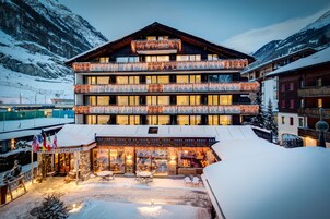 Fassade der Unterkunft