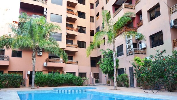 Outdoor pool - Sabor Appartement Andalous (Marrakech)