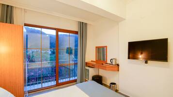 Sábanas de algodón egipcio, ropa de cama de alta calidad y minibar