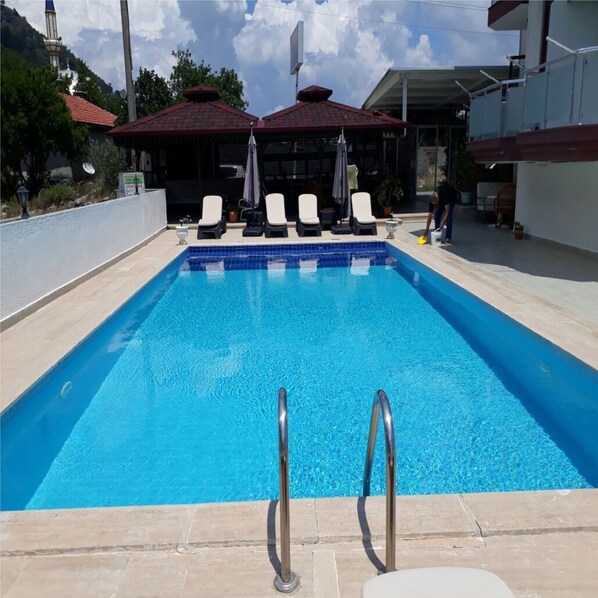 Seasonal outdoor pool