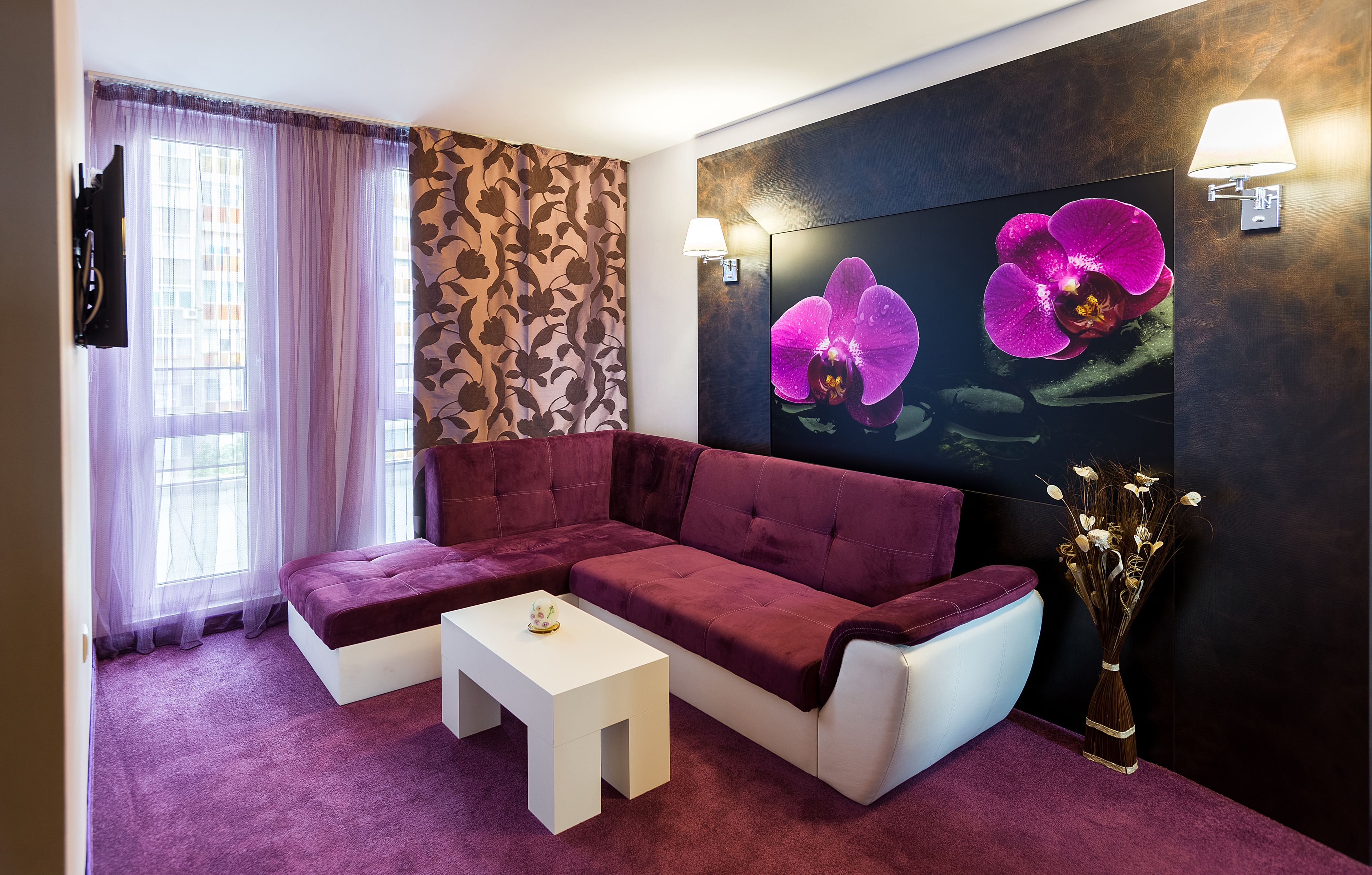 standard apartment, 1 bedroom, balcony, city view | 1 bedroom, minibar, in-room safe, desk