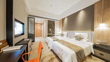 Minibar, in-room safe, desk, blackout drapes