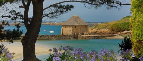 Uitzicht vanuit accommodatie