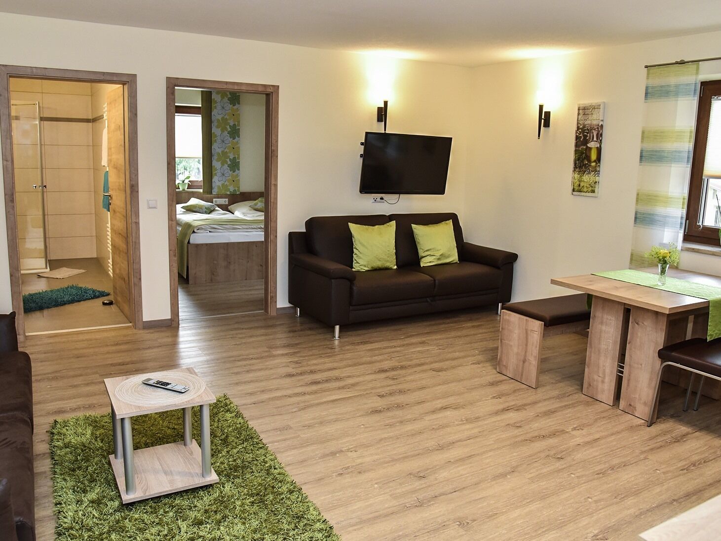 standard apartment, private bathroom