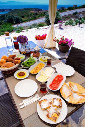 Petit déjeuner continental compris tous les jours