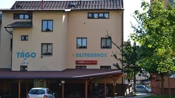 Majoituspaikan sisäänkäynti
