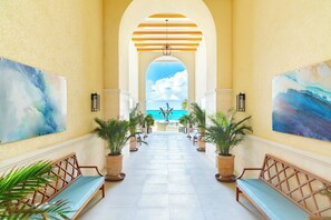 Property entrance - Beachfront at Windsong on the Reef (Providenciales)