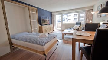 Appartement, 1 chambre | Coin séjour