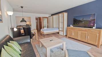 Appartement, 1 chambre | Coin séjour