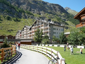 Experience breathtaking views of the surrounding mountains from the comfort of your balcony.