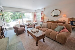 公寓, 4 間臥室 | 客廳 | 平面電視、壁爐、DVD 播放機