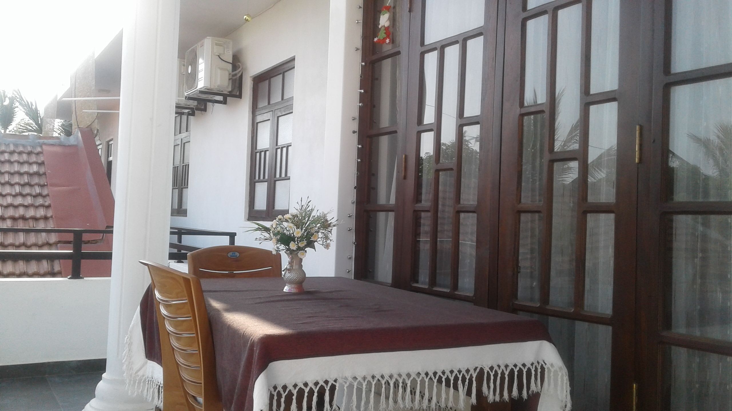 Phòng đôi Deluxe, phòng tắm riêng | Hiên