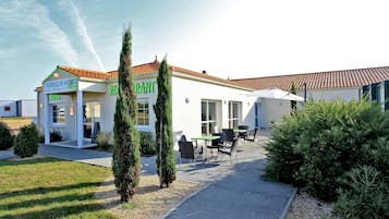 Façade de l’hébergement