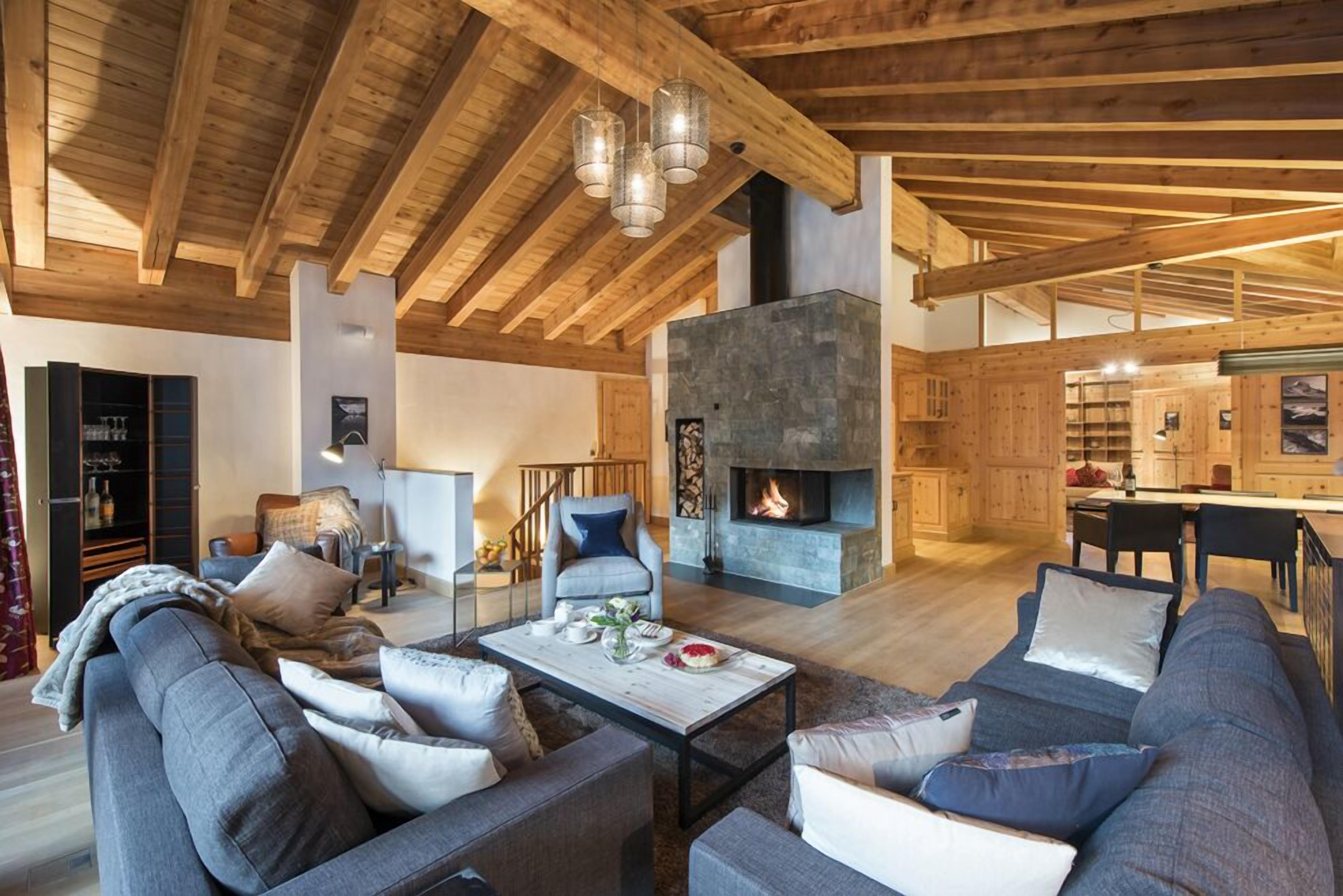 Apartment, 3 Bedrooms (Hörnli) | Living area