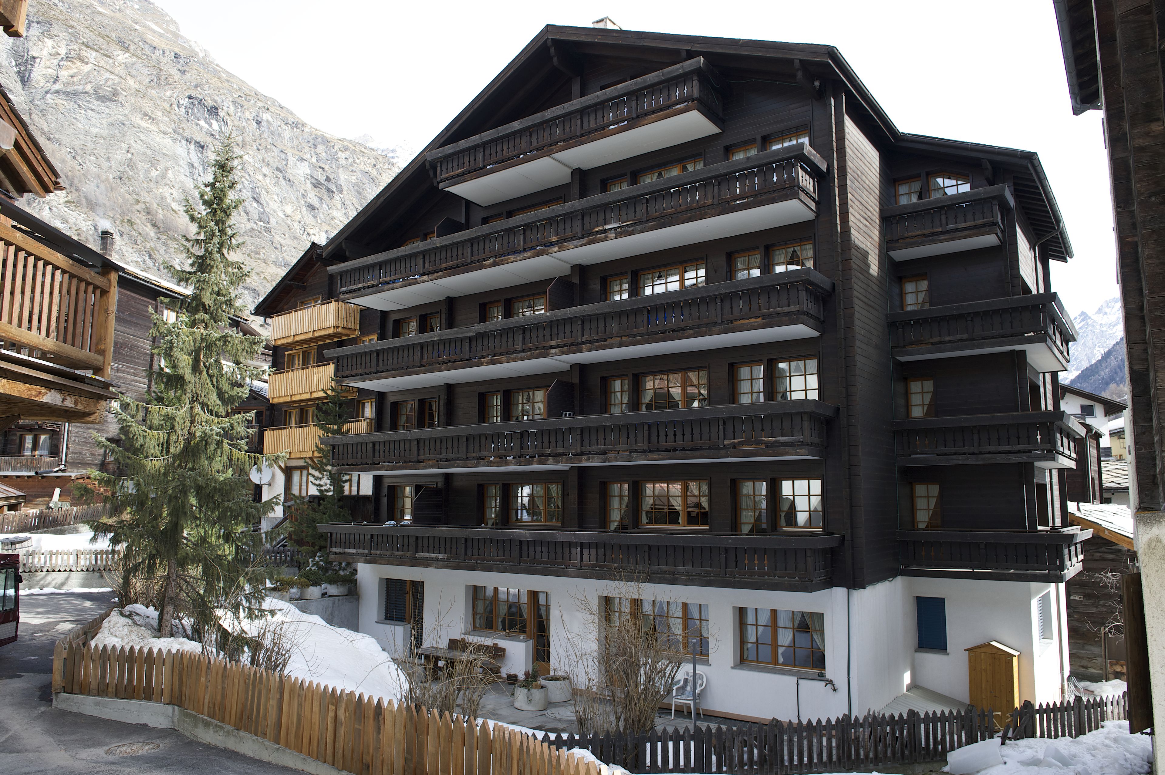 Façade de l’hébergement