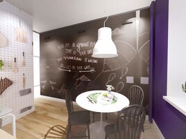 Apartamento conforto, 2 quartos, vista para a colina, ao lado da pista de esqui | Opções para refeição no quarto