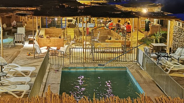 Terrace/patio - Lodge y Cabañas Rio Yaye (San Pedro de Atacama)