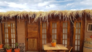 Casa de Campo Familiar, 2 dormitorios, cocina y comedor | Terrace/patio - Lodge y Cabañas Rio Yaye (San Pedro de Atacama)