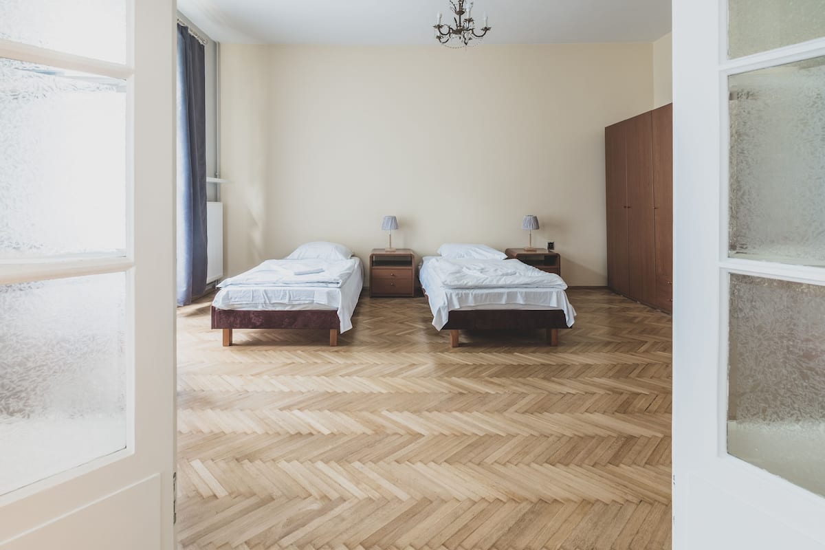 Economy Room, 2 Bedrooms (6C) | Desk, soundproofing, iron/ironing board, free WiFi