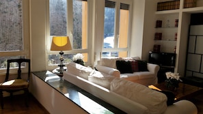 Deluxe-Apartment | Wohnzimmer