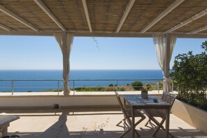 Classic Double or Twin Room, Balcony, Sea View | Terrace/patio - Le Capase Resort (Santa Cesarea Terme)