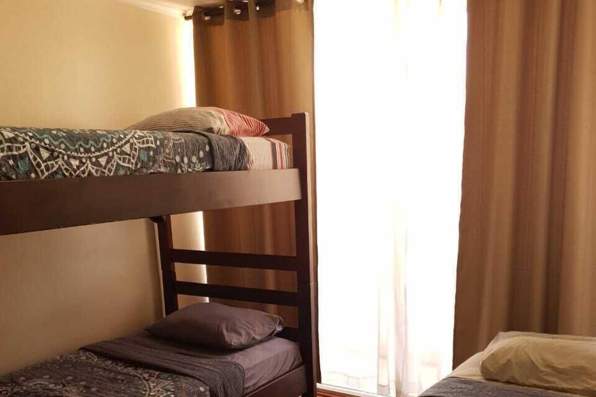 2 bedrooms, premium bedding, down comforters, individually decorated