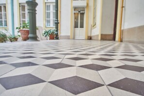 Superior-Apartment | Schreibtisch, Bügeleisen/Bügelbrett, kostenloses WLAN, Bettwäsche