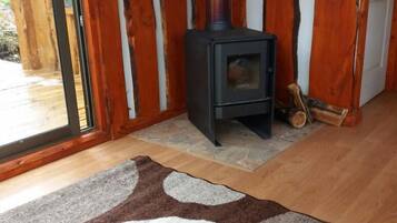 Standard Cottage, 1 Double Bed with Sofa bed | Living area | 32-inch flat-screen TV with satellite channels, TV, fireplace