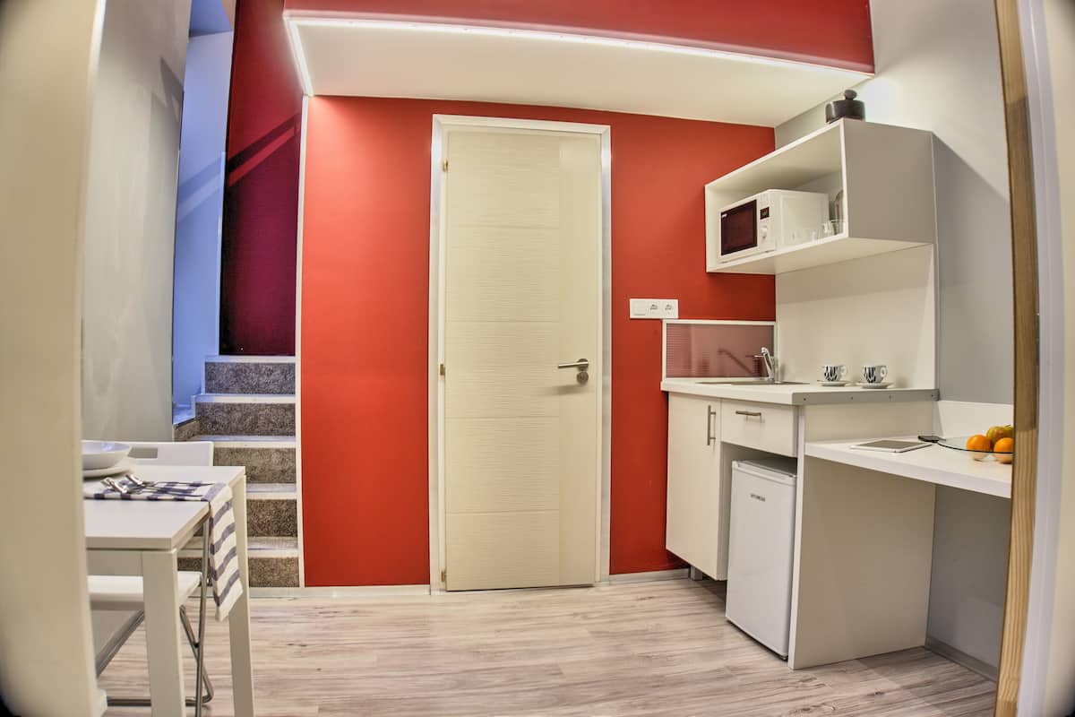 Apartment 1 | Area soggiorno | TV a schermo piatto, Netflix