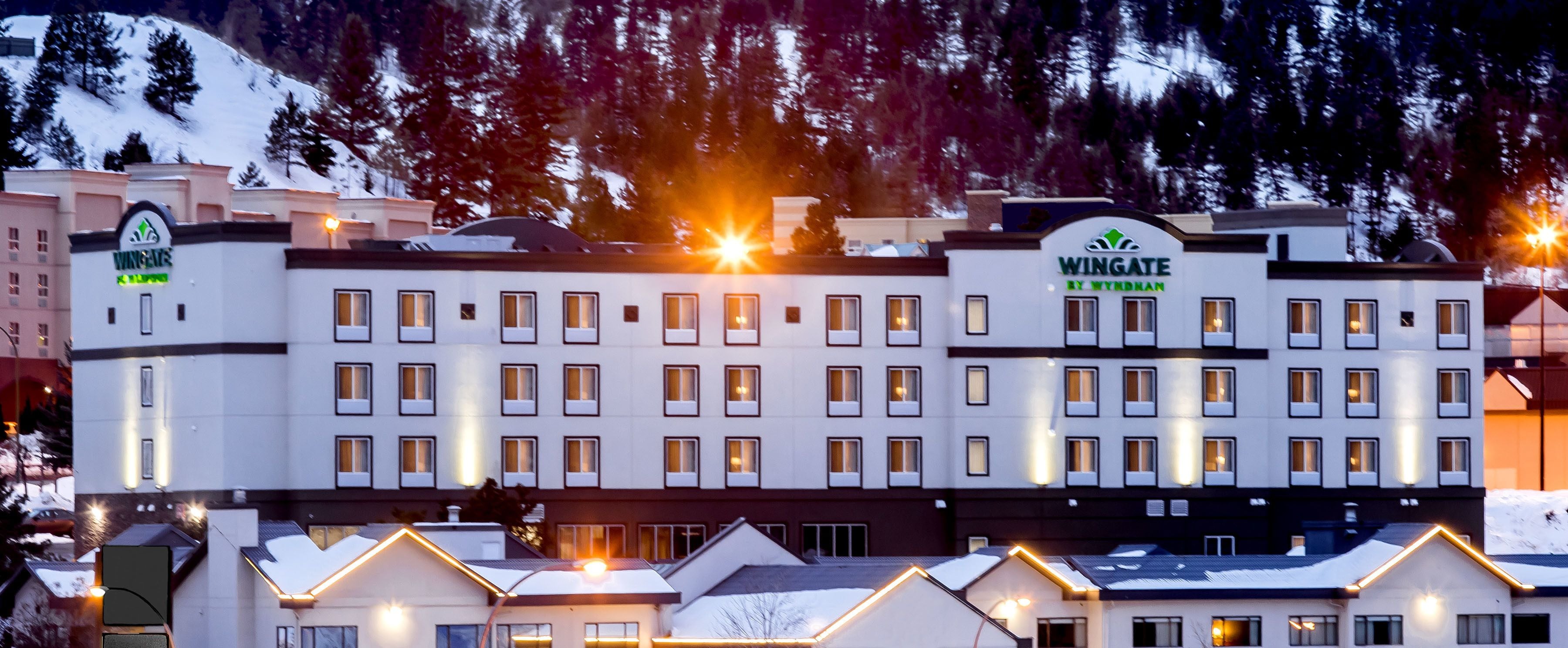 front of property – evening/night