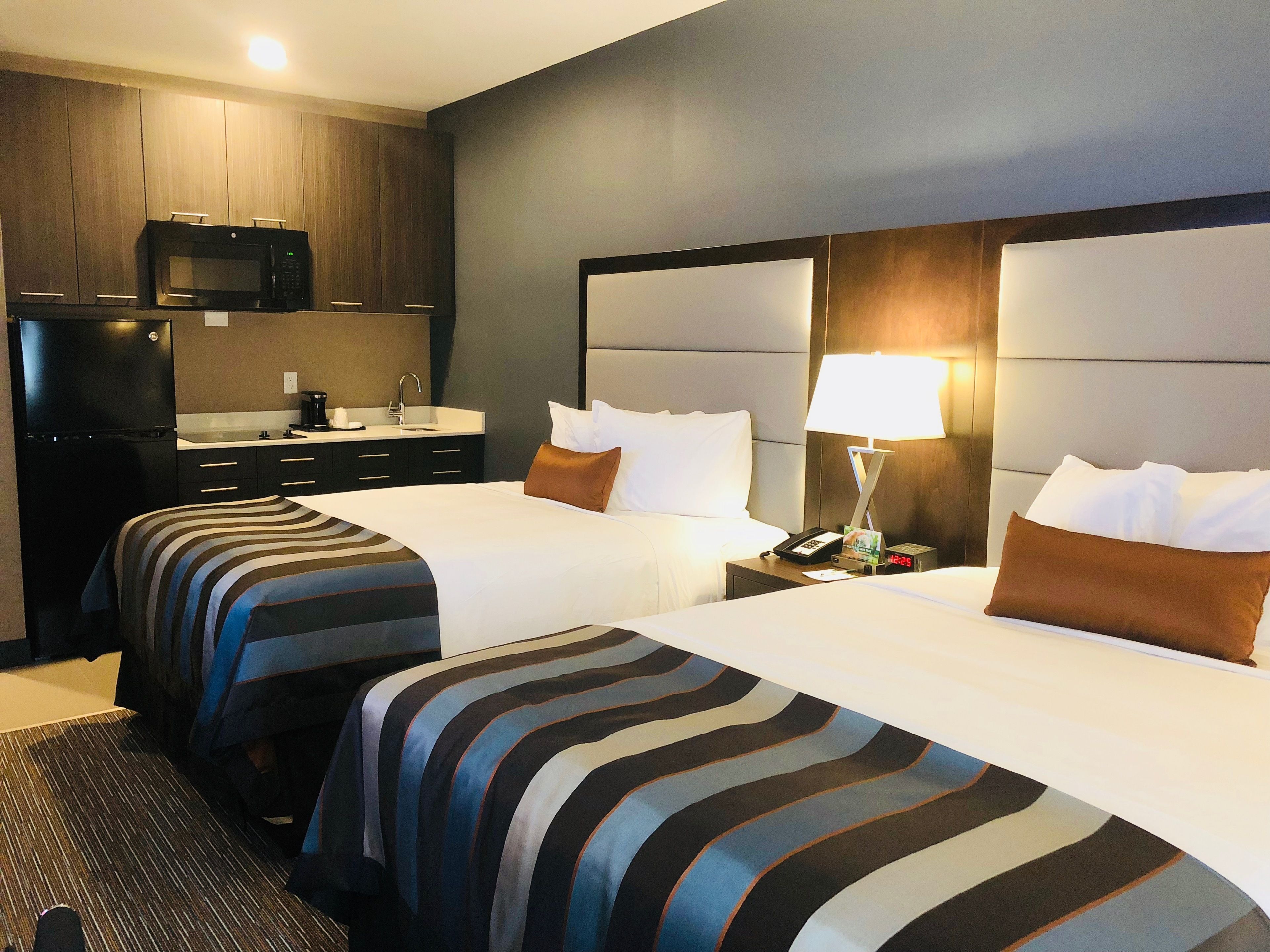 room, 2 queen beds, non smoking (efficiency) | private kitchenette | fridge, microwave, coffee/tea maker, electric kettle