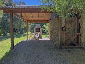 Cabana clássica, 1 quarto, banheira de hidromassagem (Blue) | Opções para refeição no quarto